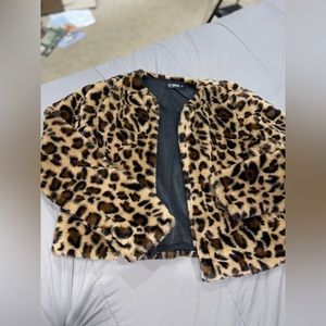 SHEIN cheetah jacket